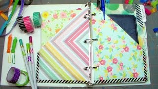 Cheap DIY Planner Tutorial [upl. by Burck623]