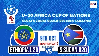 ETHIOPIA U10 vs SOUTH SUDAN U20 AFCON CECAFA CHMAPIONSHIP 2024 IN TANZANIA [upl. by Anela]