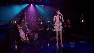 Florence and the Machine  Cosmic Love on Letterman Dec 16 2010 [upl. by Bridie]