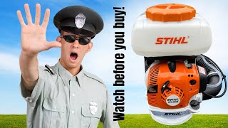 Major Problem With a Brand New Stihl SR 200 Backpack Sprayer Part 1 [upl. by Sitsuj498]