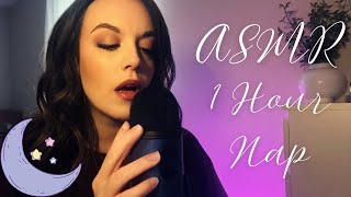 ASMROne Hour Nap With Gentle Wakeup Various Relaxing Triggers amp Personal Attention [upl. by Nhepets]