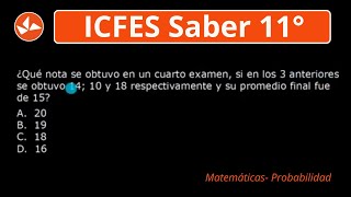 ICFES Saber 11°  2024 Promedio [upl. by Alaunnoif52]