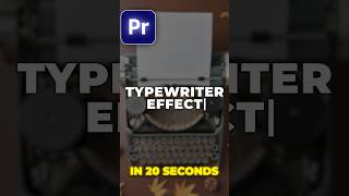 How to Make TYPEWRITER Effect in Premiere Pro [upl. by Ynneg694]