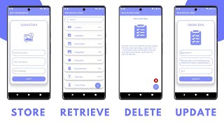 Store Retrieve Search Delete and Update Data using Firebase Realtime Database in Android Studio [upl. by Janeen]