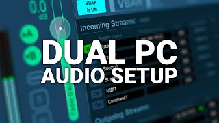 Dual PC Audio Setup How to Send Audio amp Microphone over Ethernet [upl. by Fionnula]