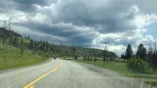 A pleasant Summer drive from Logan Lake to Merrit BC [upl. by Kamp941]