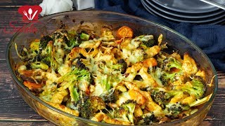 Sooo unfassbar lecker und einfach 🐓🥦🧀 Hähnchen Brokkoli AUFLAUF mit Gouda I LOW CARB Rezept [upl. by Eenafit]