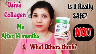 Oziva Collagen Builder side effects Benefits  Review after 14 months  Oziva Collagen review [upl. by Andros]