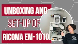 Embroidery Machine Unboxing Why Its Worth The Wait [upl. by Duke365]