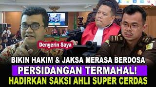 TAJAM JAKSA amp HAKIM DI ULTI HABIS HABISAN OLEH SAKSI AHLI REZA INDRAGIRI DALAM SIDANG LANJUTAN PK [upl. by Oirretna]