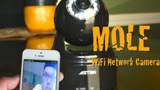 MOLE WiFi Network Camera ReviewTutorialTest [upl. by Landmeier]