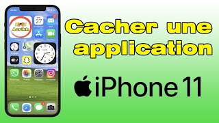 Comment cacher une application sur iPhone 11 [upl. by Edya]