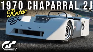 Gran Turismo 7  Chaparral 2J REVIEW [upl. by Eniroc286]