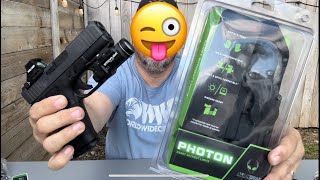 Find Out Why The Alien Photon Glock 43x Light Bearing Holster Is A Musthave [upl. by Atilef199]