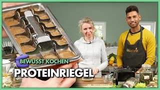 Proteinriegel selbst machen – So einfach machst du leckere Power Snacks [upl. by Nylhsoj983]