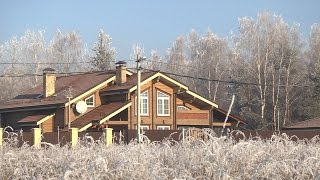 Особенности зимней стройки Фундамент и укладка бруса  FORUMHOUSE [upl. by Ahcsap]