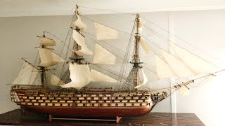 Santisima Trinidad occre Wooden Ship Model by Dave [upl. by Aenert669]