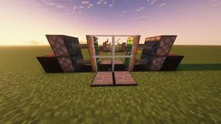 How to make 2x2 piston door [upl. by Sudnak549]