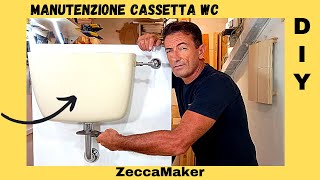 CASSETTA WC  SOSTITUZIONE SIFONE  BATTERIA CATIS [upl. by Llerod]