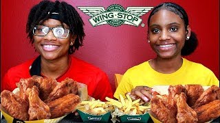 WINGSTOP MUKBANG TEEN EDITION  SISTER TAG [upl. by Gian]