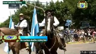 Cañuelas Tiempo de Gauchos desfile 22012017 [upl. by Roede]