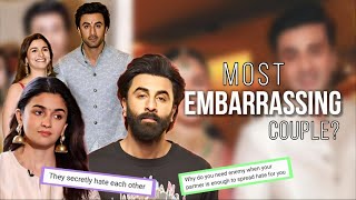 WHY Alia bhatt and Ranbir kapoor INSULT EACH OTHER in public  Alia getting TROLLED for Ranbir [upl. by Farris]