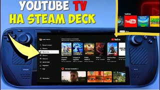 КАК УСТАНОВИТЬ YouTube TV на STEAM DECK [upl. by Nyram]