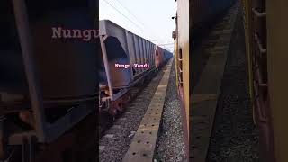 Goods Vandi goodshort goodstrain traincrossing traintravelvlog travel trendingtrendingshorts [upl. by Othe]