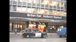 Holborn Viaduct station London 1990 [upl. by Oiromed]