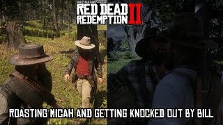 Red Dead Redemption 2  Antagonizing and Roasting Micah [upl. by Llerrot238]