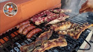 EL ASADO MAS FÁCIL Asado de obra [upl. by Mezoff]