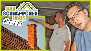 SCHORNSTEIN MAUERN  Wie im 18 Jahrhundert  SCHNÄPPCHENHAUS 015  Home Build Solution [upl. by Lednor]