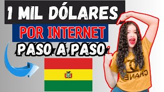 😱Como GANAR DINERO por INTERNET 2024  EN BOLIVIA ✅PASO A PASO [upl. by Gasper217]