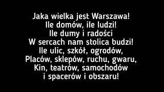 sanah  quotWarszawaquot TekstMuzyka [upl. by Ailegna]