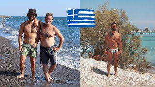 Greek Island Hopping  Crete Ios Santorini Paros Kalamata and Athens [upl. by Anialed]