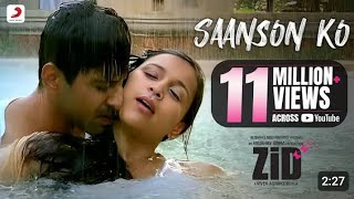 Saanson Ko – ZiD  Arijit Singh  Mannara Chopra  Karanvir  Sharib – Toshi [upl. by Hobart]