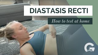 How to Test Diastasis Recti At Home [upl. by Sikes]