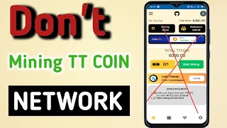 TT coin network  tt Coin withdraw kaise kare  tt Coin Network se paisa kaise kamaye [upl. by Almap]