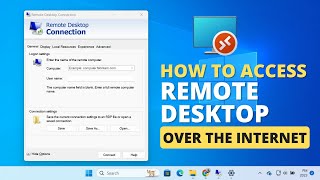 Access Remote Desktop Over the Internet Outside Network [upl. by Ainezey707]