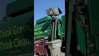 106122 slamming recycle ♻️ garbagetruck trashtruck wastemanagement amrep autocartruck [upl. by Elaen]