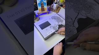 Unboxing My new Drawing Tablet 💊😍 kiratjotsingharts shorts drawing howtodraw digitalart [upl. by Niwhsa625]