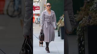 JLos NYC Style Jennifer Lopez rocks comfy chic while house hunting ✨ [upl. by Anaiuq]