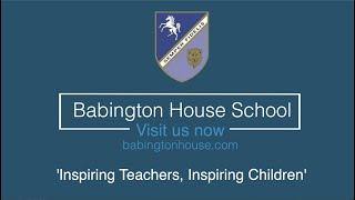 Welcome to Babington House School [upl. by Lebasile]