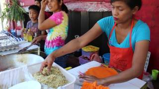 Filipino Ilocosstyle street empanada [upl. by Codding994]