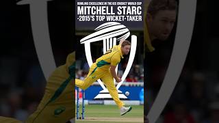 most wickets ICC 2015 World Cup 2015WorldCup MitchellStarc [upl. by Schumer867]