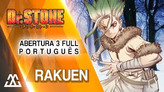 Dr Stone Abertura 3 Completa em Português  Rakuen PTBR [upl. by Etnaihc]