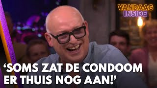 René geen fan van condooms ‘Soms kwam ik thuis zat hij er nog aan’  VANDAAG INSIDE [upl. by Lekcar993]