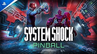 Pinball M  System Shock Pinball  Launch Trailer  PS5 amp PS4 Games [upl. by Schilling]