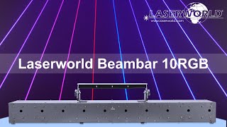 Laserworld BeamBar 10RGB product video [upl. by Fricke]