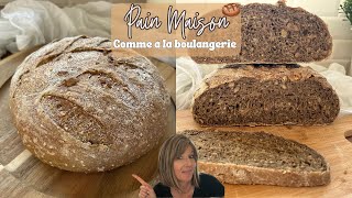 Pain maison comme à la boulangerie  Nouvelle recette [upl. by Betsy124]